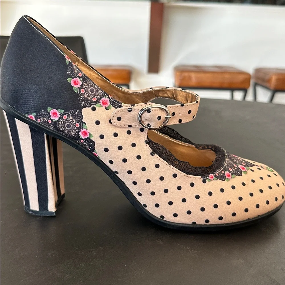 Hot Chocolate Designs - Polka Dot Mary Jane Shoes - Picture 7 of 11